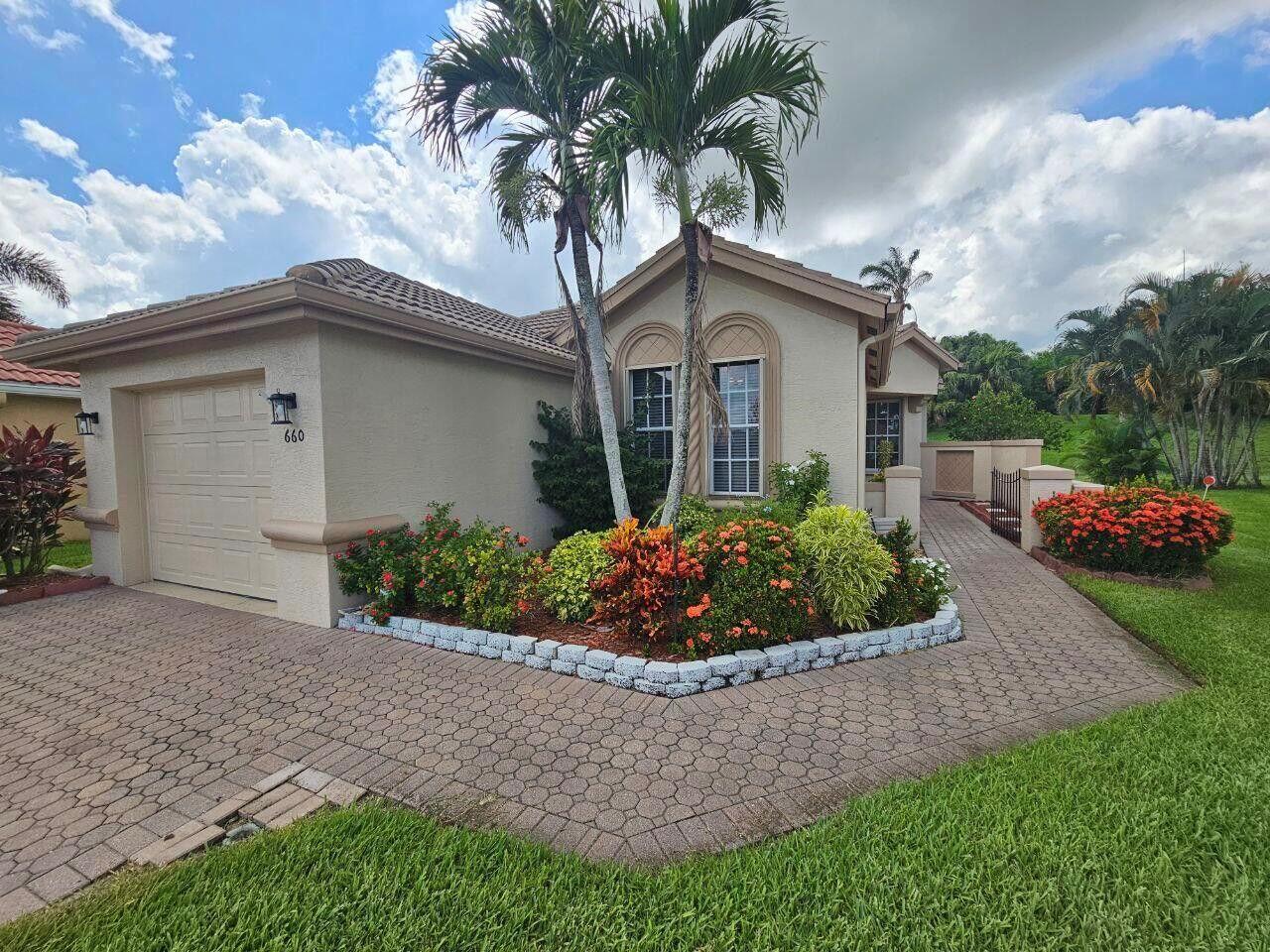 Beautiful house with 2 bedroom and 2 bathrooms located in the exclusive, gated and centrally located community of Lake Charles in St. Lucie West. This property features ceramic tiles, granite counter-tops and it is available right now for a quick move-in. A/C unit is from 2027 The community is literally located a minute from supermarkets, schools, gym, restaurants and shopping centers. Schedule a showing today