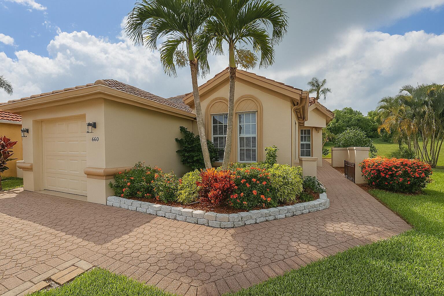 Beautiful house with 2 bedroom and 2 bathrooms located in the exclusive, gated and centrally located community of Lake Charles in St. Lucie West. This property features ceramic tiles, granite counter-tops and it is available right now for a quick move-in. A/C unit is from 2027 The community is literally located a minute from supermarkets, schools, gym, restaurants and shopping centers. Schedule a showing today