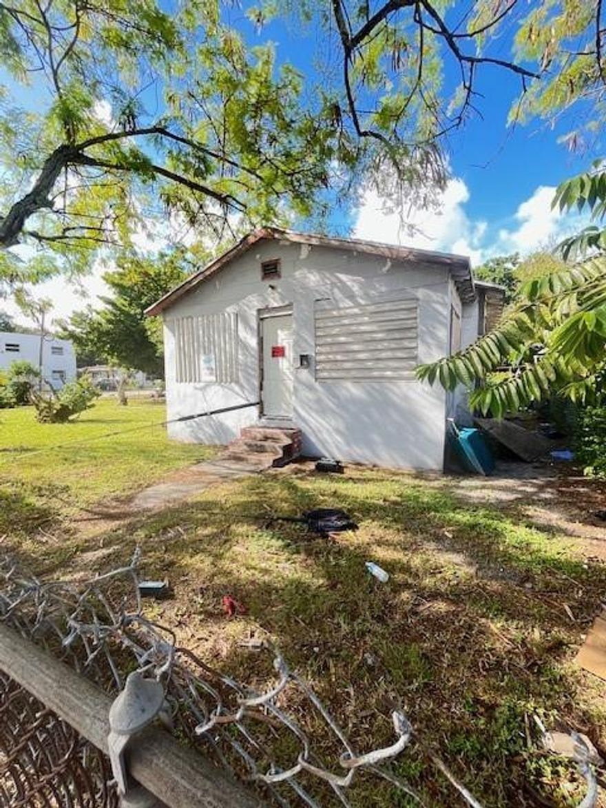 This is a developer’s dream! The current structure that is there has zero value.  This lot is situated right on 17th Ave. in the heart of Liberty City. You're buying the land! There's plenty of room in the 7,380 sq. ft. lot to get creative.  Inside the urban development boundary.  No sight-on-seen offers.  Must see the property before submitting offers!