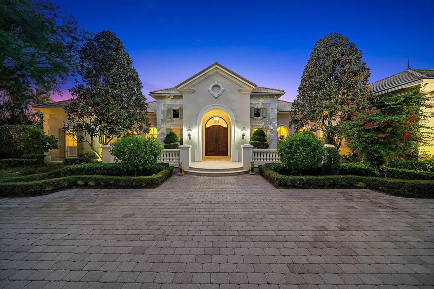 The Bear's Club is one of the most exclusive enclaves in the Northern Palm Beaches. This property is one of only 48 Estate Homes in the entire community. Come preview this charming one-story home with 4 bedrooms on a one acre preserve setting; this gem offers the sophisticated buyer timeless elegance and serenity.