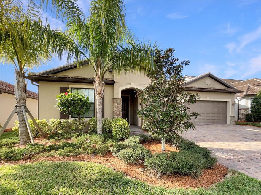 Welcome to your dream home in Port St. Lucie! This impressive 2-story residence offers 5 bedrooms and 4 bathrooms, providing ample space for family living. With a three-car carport, parking is convenient and easy. The covered patio is perfect for relaxing as you enjoy stunning canal views. The modern kitchen features a stylish granite island, top-of-the-line appliances, and a spacious double-door pantry. The primary bath boasts dual sinks and a shower-tub combination, while the expansive master bedroom includes a divided walk-in closet. The second bedroom on the main floor is ideal for guests, and the third bedroom can easily serve as a home office. This home blends luxury with functionality, making it the perfect retreat!