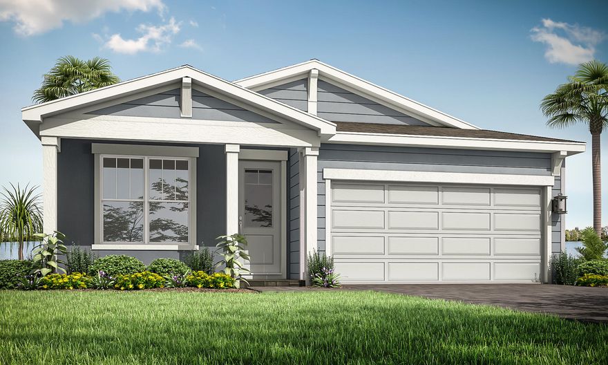 The Briar floorplan offers 4 bedrooms, 3 bathrooms, and an open-concept layout designed for both everyday comfort and entertaining. This spacious one-story home features a beautifully designed kitchen overlooking the great room, and a private owner's suite with a covered lanai perfect for relaxing outdoors.