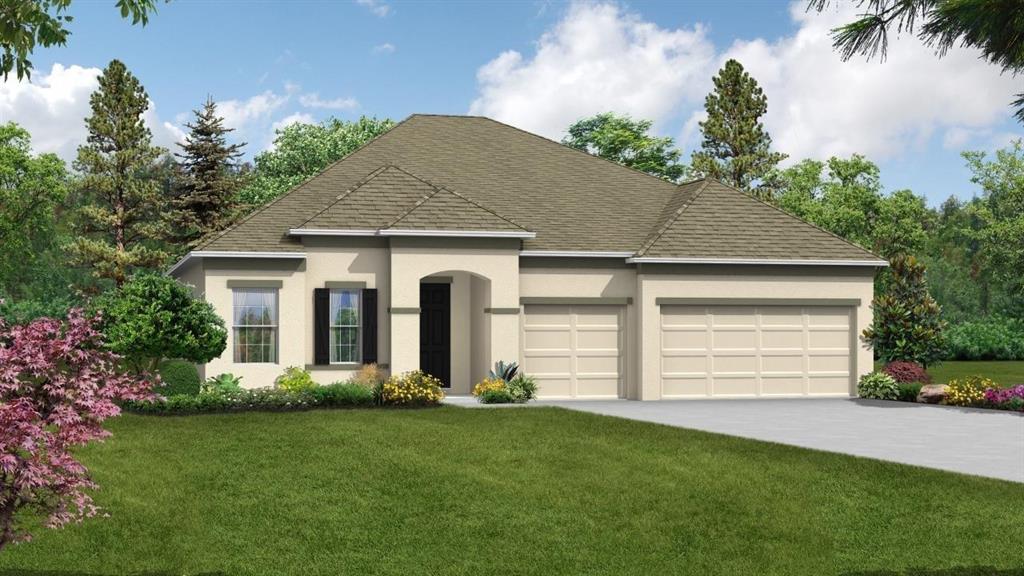 Brand new 4/3 spec home with estimated completion date of July 2021. CBS construction with full builder warranties. Terrific plan featuring stone accented front elevation, large great room, den with double French doors, solid surface tops and upgraded cabinets in kitchen, extensive ceramic tile flooring, horizontal blinds, screened lanai and much, much more.