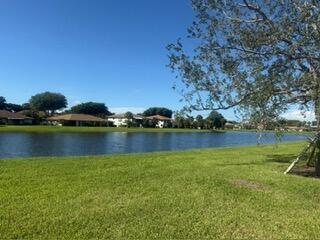 Beautifully renovated lakefront villa in the highly sought-after community in Delray Beach. Available as a seasonal rental (Nov-March) at $3,600/month furnished or as an annual rental at $3,100/month. This inviting home features newly installed flooring, a modern open kitchen with a center island and quartz countertops, and elegantly updated bathrooms--all in pristine condition. Impact windows throughout provide comfort, security, and peace of mind. Offered fully furnished and turnkey, the villa comes ready with everything you need to move in and enjoy.Enjoy resort-style amenities: heated pool, spa, tennis, pickleball, bocce, yoga, cards, community gatherings and more!