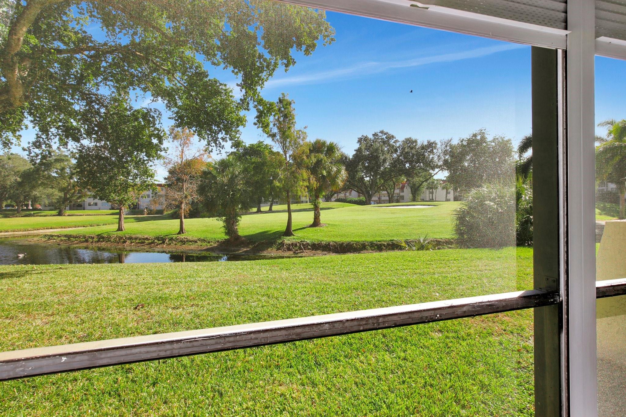Full Two Bedroom With Par 3 Golf Course And Water Views-Tastefully Upgraded Unit With Washer and Dryer Hook Ups-Upgraded Kitchen With Stainless Appliances, Quartz Countertops and Breakfast Counter For Open Concept-All Tiled Flooring-Both Bathrooms Tastefully Updated-New Roof in 2024-Steps to Parking-This Condo Is Turnkey And Ready For A New Owner-Walk To All Amenities-May Have Pet To 20 Lbs-Total Appliance Can Be Pro-Rated For New Owner-Paid Up Rec Lease- Free golf, 14 tennis courts, 7 pools, theater, fitness center, restaurant, 24-hour security, Assoc. represents housing for older persons authorized (HOPA).. *** IMPORTANT! See Broker Remarks below for occupancy qualifications.