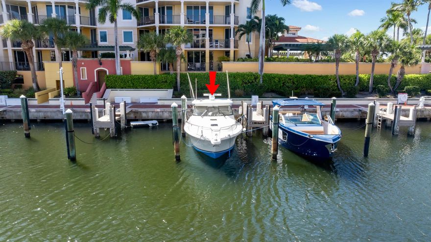 Don't miss this chance to secure Slip 30 at Jupiter Yacht Club Marina in the heart of Jupiter. This 38.59x16.91-foot slip accommodates up to a 44-foot boat with water and electricity available. Located on the north side, it's fully protected from boat wakes and set in a true hurricane hole for excellent safety and potential insurance benefits. Marina has a public restroom. No live-aboard allowed, preserving a quiet environment. Professional dock master and on-site security 7 days a week. Just one mile to the Jupiter Inlet with no fixed bridges, and close to top dining and shopping. NO NEED TO OWN CONDO TO OWN SLIP.