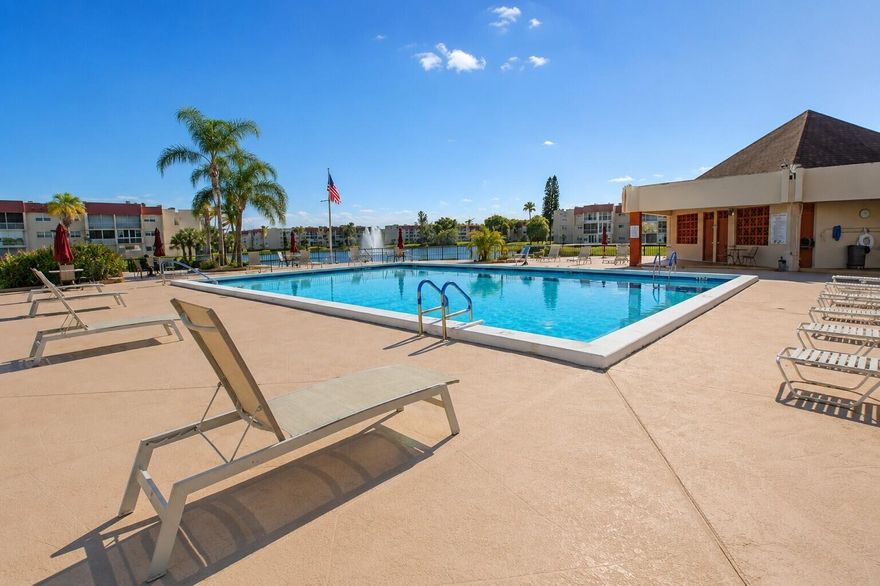 Beautifully updated first-floor corner unit in the desirable 55+ community of Sunrise Lakes Phase I. This bright and spacious 2-bedroom, 2-bath residence features tile flooring throughout, an updated kitchen and bathrooms, abundant natural light, and a functional open layout. Enjoy the convenience of ground-floor living with easy access and assigned parking nearby. The well-maintained community offers resort-style amenities including a heated pool, clubhouse, fitness center, billiards, tennis, shuffleboard, fishing pier, sauna, courtesy transportation, and an active social calendar. Monthly maintenance includes cable, water, sewer, pest control, exterior maintenance, building insurance, and access to amenities. Conveniently located near shopping, dining, medical facilities, parks, major hi Beautifully updated first-floor corner unit with serene lake views in the desirable 55+ community of Sunrise Lakes Phase I. This bright and spacious 2-bedroom, 2-bath residence features tile flooring throughout, an updated kitchen and bathrooms, abundant natural light, and a functional open layout. Enjoy the convenience of ground-floor living with easy access and assigned parking nearby. The well-maintained community offers resort-style amenities including a heated pool, clubhouse, fitness center, billiards, tennis, shuffleboard, fishing pier, sauna, courtesy transportation, and an active social calendar. Monthly maintenance includes cable, water, sewer, pest control, exterior maintenance, building insurance, and access to amenities. Conveniently located near shopping, dining, medical facilities, parks, major highways, and Sawgrass Mills. Move-in ready and ready to enjoy the best of South Florida's active adult lifestyle.