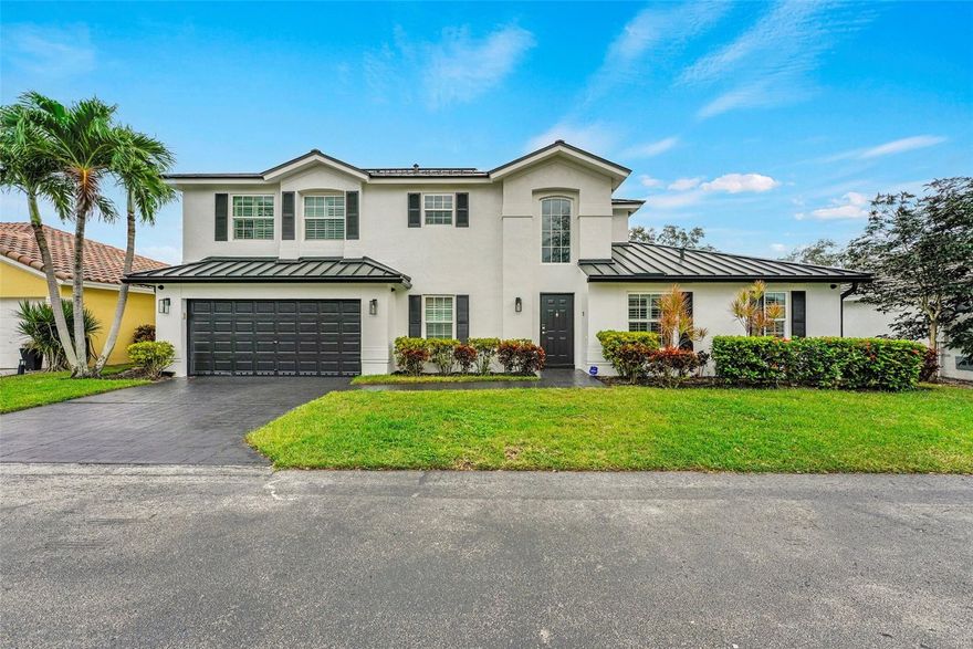 Beautifully Updated TURNKEY - Fully Furnished Home with Private Pool.Welcome to this stunning 3-bedroom, 2.5-bathroom home with a versatile office/den and spacious loft in the desirable Oasis community of Palm Aire. This updated residence offers modern comfort and energy efficiency with solar panels to help reduce utility costs. The open-concept layout features bright living spaces, a stylish kitchen with contemporary finishes, and a relaxing primary suite. Step outside to your private screened-in porch and open pool area, perfect for entertaining or quiet evenings at home. Additional highlights include solar panels, a 2-car garage and a serene gated neighborhood setting close to shopping, dining, and major highways.