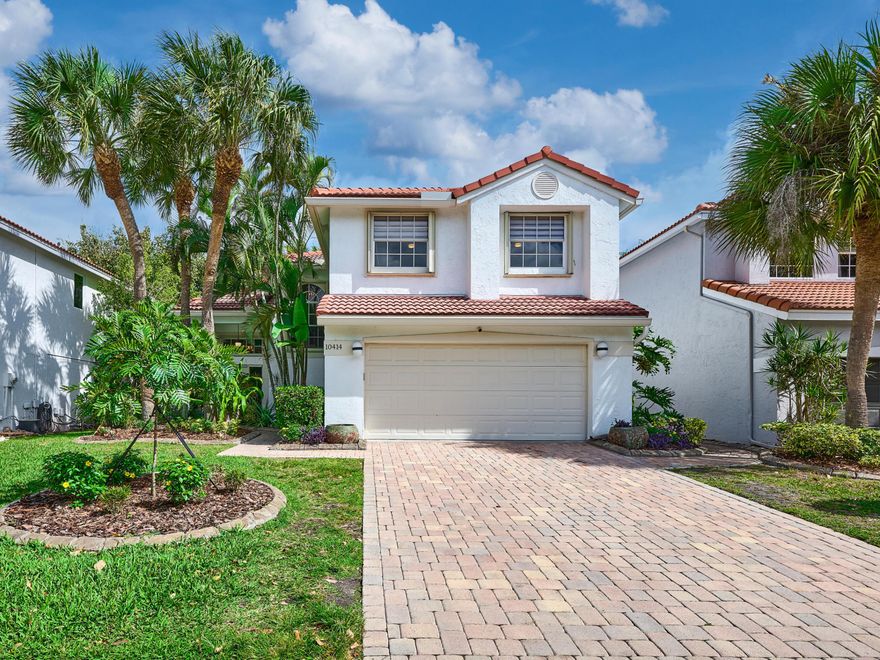 Welcome to this beautifully upgraded home in Boca Raton, located in one of the best communities in all of South Florida, Mission Bay! Your kitchen features a massive area with granite countertops, acacia wood backsplash, double dishwashers, and a new refrigerator! This home also has matching vinyl flooring throughout, upgraded bathrooms, an air-conditioned garage, a built-in generator with a generator transfer panel, and more! Step outside to your private oasis where you have a heated salt-water pool with a newer pool pump and a mosquito misting system to keep the mosquitos away! HOA covers internet, cable including HBO, lawn care, roof and sidewalk cleaning, exterior house painting, security, and plenty of amenities!