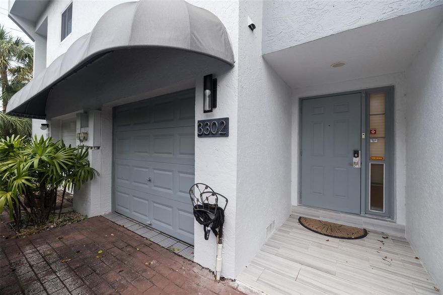 Steps from the beach fantastic townhome boast 2 oversized bedrooms with ensuite full bathrooms plus addiitional 1/2bath, primary suite has balcony/ocean view. Located in the heart of Pompano Beach, steps away from ocean, Pompano pier, restaurants, and shopping. Has a bonus loft area for office or media room, full size washer/dryer, one car garage additional deeded parking space and fenced patio. Pets are welcome. Pool area for complex, available furnished or unfurnished (Pick and Choose)