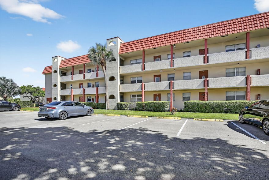 Step into style and comfort with this charming1bedroom,1bath condo. Elegant tile flooring throughout, complemented by crown molding and baseboards for a refined touch, and the custom designed walk-in closet maximizes storage. The enclosed patio is the perfect place to unwind and enjoy the tranquil lake and greenery views.  This 55+ community offers many amenities, Swimming Pools, Fitness Center, tennis courts, courtesy bus, and so much more. Lots of nearby shopping and dinning. This condo is move-in ready !!!