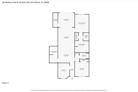 Tiny photo for 36 HARBOUR ISLE Drive W #104, Fort Pierce, FL 34949 (MLS # B26054263)