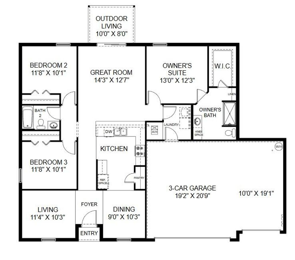 Photo of 1691 SW Escobar Lane, Port Saint Lucie, FL 34953 (MLS # B26047526)