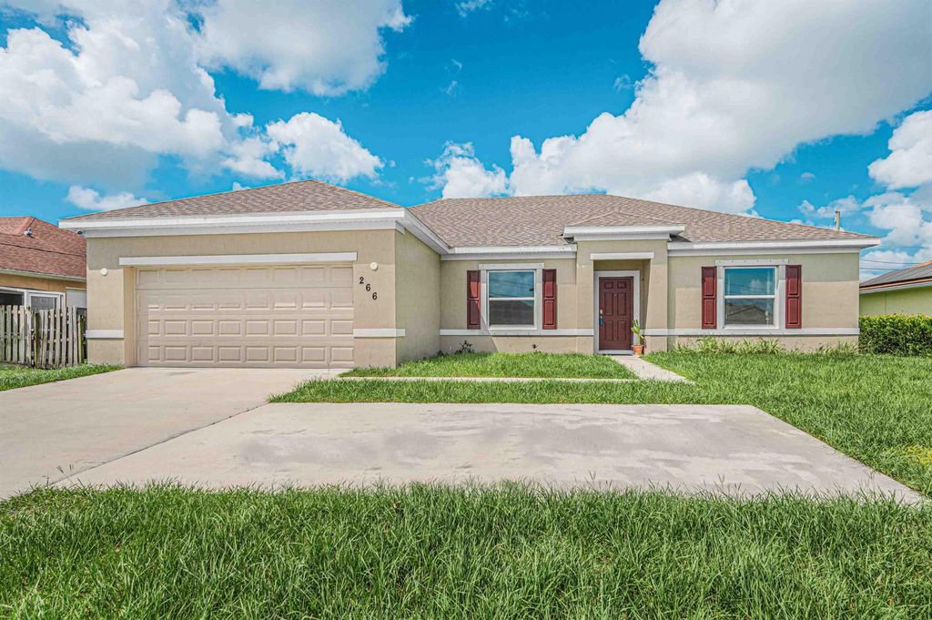 Photo of 266 SW Kestor Drive, Port St Lucie, FL 34953 (MLS # R10914693)