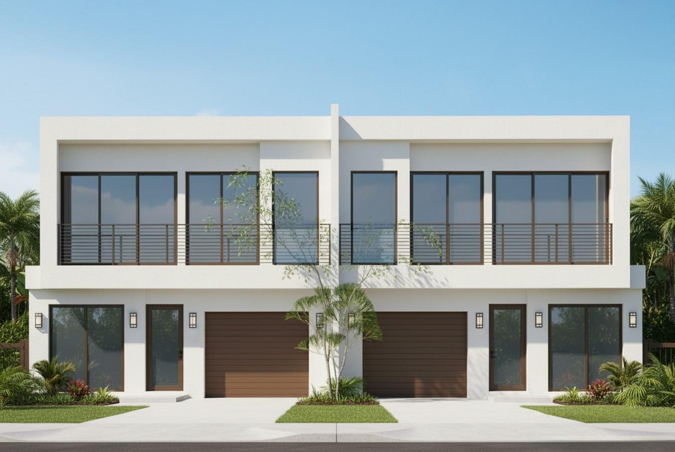 DUA Lake Ridge West raises the bar on what buyers should expect from new construction in Fort Lauderdale. Built with quality materials inside and out and with attention to detail often overlooked elsewhere. The city’s core has shifted north with the ever-expanding Flagler Village, placing DUA in the middle of everything we love about Fort Lauderdale. Our neighborhoods are evolving too—Lake Ridge and Poinsettia Heights are gems no longer hidden. Beyond 4 bedrooms and 3 full baths, features include an outdoor spool (spa/pool) with water feature, concrete block construction, concrete second level, floating concrete stairs, European cabinetry, and floor-to-ceiling impact glass, a suite of Kitchen Aid appliances, smart home features, and more. Call to learn more and scheule a hard hat tour.