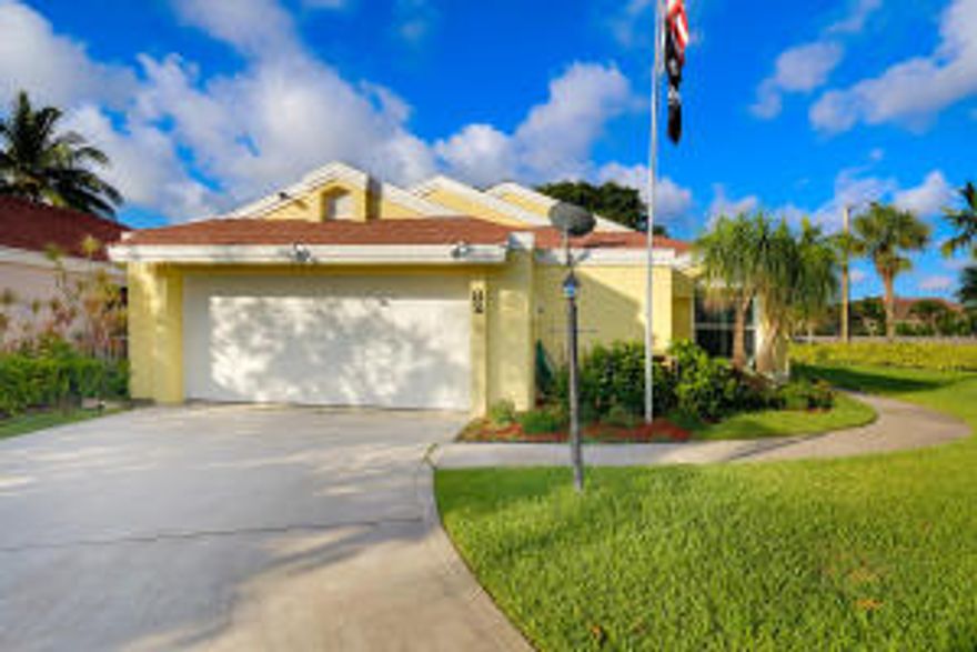 UPGRADED AND PRISTINE–You think you are Entering a NEW HOME! This 3BR/2BA Beauty has so many Upgrades and Features there isn’t room to list them all: Oversized and Beautifully Landscaped, COMPLETELY FENCED Corner Lot in a Fabulous Centrally Located Community, Vaulted Ceilings, 18” Diagonally Laid Tile Throughout the Living areas, Laminate in the Bedrooms, UPGRADED Kitchen {Gorgeous Granite, Stainless Appliances-New Bolsh Dishwasher(2014)}; Upgraded Bathrooms {Master-Custom Designed with Beautiful Granite Countertops and Cabinetry, Seamless Shower & WALK-IN Closet}, NEW ROOF(2005),STORM PROTECTION-15,000w Whole House GENERATOR, IMPACT Windows with PLANTATION Shutters, Newly PAINTED Interior & Exterior(2016), New AC(2014 w/10 Yr WARRANTY), W/D(2015), WH(2014) 2 Patios *** SEE MORE LINK ***. 2 PATIOS {One Perfect for Grilling near the Kitchen, One Screened and Covered - Perfect for Entertaining}, Split Bedrooms, Original Owner, PLENTY OF ROOM FOR A POOL, (Meadow Lakes has: Community Pool, Tennis Courts and Picnic Area along the lake), Copper Water Pipes (No PVC), Minutes to Dining, Shopping, Beaches, Parks, Palm Beach International Airport, Atlantic Avenue & City Place.