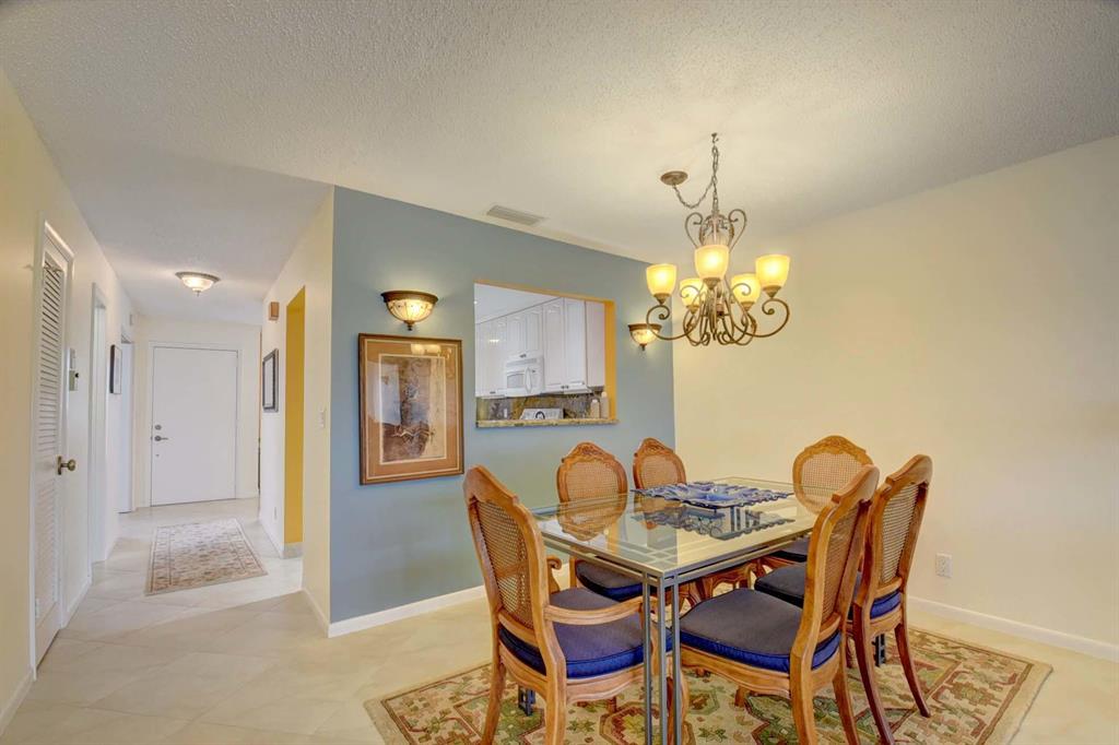 SEASON RENTAL-TURN KEY, Updated second floor 2/2 in trendy Delray Beach Open modern kitchen with white appliances and granite counter top, inside washer and dryer . This condo has hurricane proof windows.Services included: water,trash,basic cable. Very active club house, swiming pool, tennis and much more.