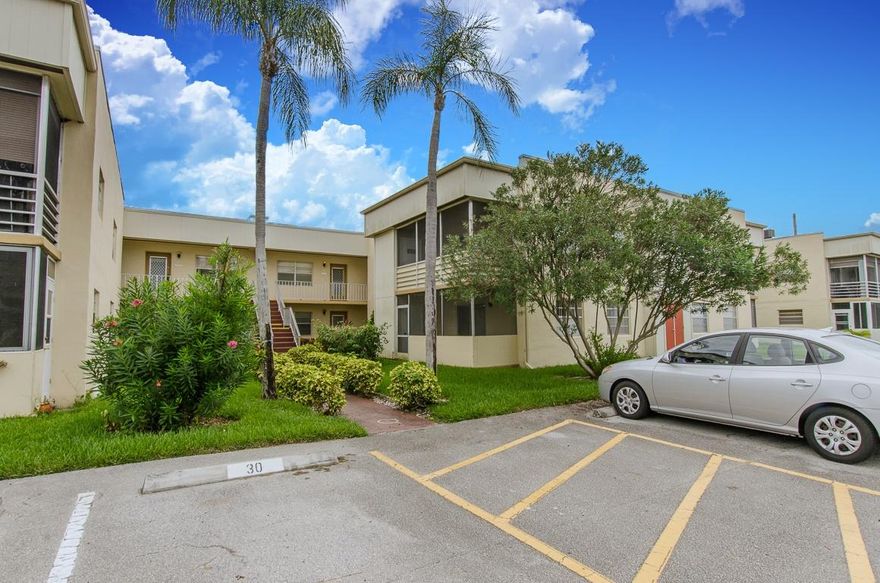 Immaculate 2/2 completely furnished, 55+community, move in ready! This unit have a central A/C and a washer & dryer inside the unit. Located only six miles from the ocean and historic downtown Delray Beach. Three clubhouses, golf, tennis, indoor/outdoor heated pools, live entertainment weekly, free movies, courtesy bus to shopping daily. Bistro, Café, beauty shop all on site. Arts/crafts, dance classes, and much more. Hurry up it won't last!!