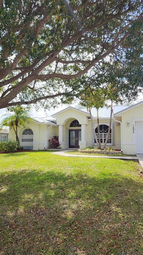 1802 SW Monterrey Lane Port St Lucie FL 34953