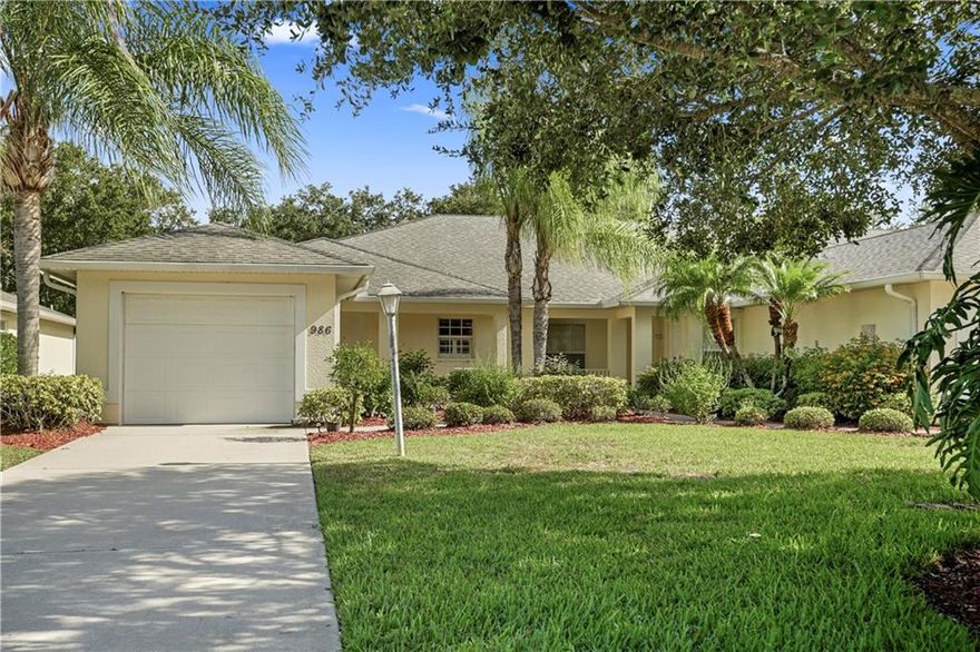 Gorgeous Home in Sunny Sebastian! This 3 Bed/ 2 Bath, Open Concept Home features Breathtaking Vaulted Ceilings, Beautiful White Kitchen Cabinets, Modern Tile throughout the Kitchen and Bathrooms, Vinyl Plank Flooring throughout the Living Room and Bedrooms, Plantation Shutters, a One-Car Garage, and more! Rest easy with the included Washer and Dryer, Newer Dishwasher, Microwave, HVAC, and Hot Water Heater. Schedule a tour today! This one is sure to go fast.