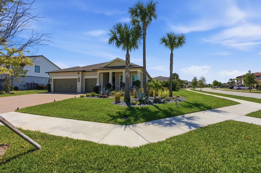 Built in 2022 and barely lived in as a second home, this spacious 4-bedroom, 3-bath residence offers over 2,773 sq ft under air and a 3-car garage. Designed with an open, functional layout, the home provides generous living and entertaining space in like-new condition. The light-filled interior and modern finishes create a comfortable yet stylish atmosphere. Located in the highly sought-after Arden community, residents enjoy a unique farm-to-table lifestyle within a 1,200-acre master-planned neighborhood featuring resort-style amenities, clubhouse, fitness center, 20 miles of trails and lakes, and more. A rare opportunity to own a move-in ready home without the wait for new construction.