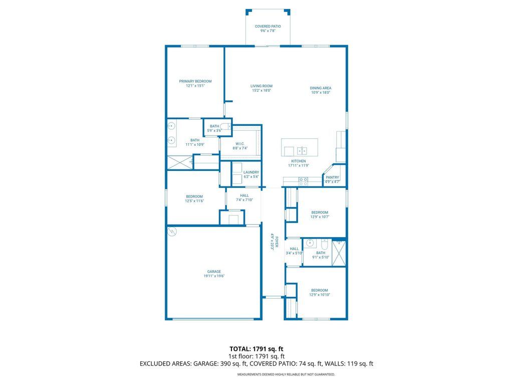 Photo of 1277 SW Marmore Avenue, Port Saint Lucie, FL 34953 (MLS # F10551108)