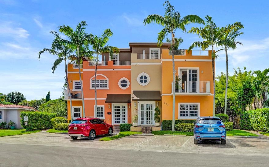 New Price Point – Renewed Opportunity! This modern luxury meets exceptional value in this Wilton Manors 3-story townhome, now offered at $735,000. Featuring 3 bedrooms, 2 full + 2 half baths, dual primary suites, a designer kitchen with premium appliances, and two flex rooms—one on the first floor(3rd Bedroom) plus a third-floor flex room with wet bar and powder room opening to a large rooftop deck with storage. Over $300K in upgrades. Small 4-unit HOA gives each owner 25% control. Common EV charging station for exclusive use of the 4 townhomes. Just blocks from Wilton Drive. Seller will consider financing to a qualified buyer with reasonable price & terms.