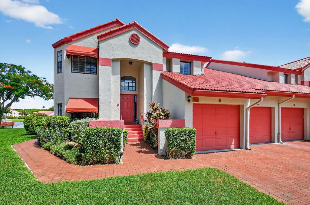 Photo of 7693 Lexington Club Boulevard #C, Delray Beach, FL 33446 (MLS # R11134658)