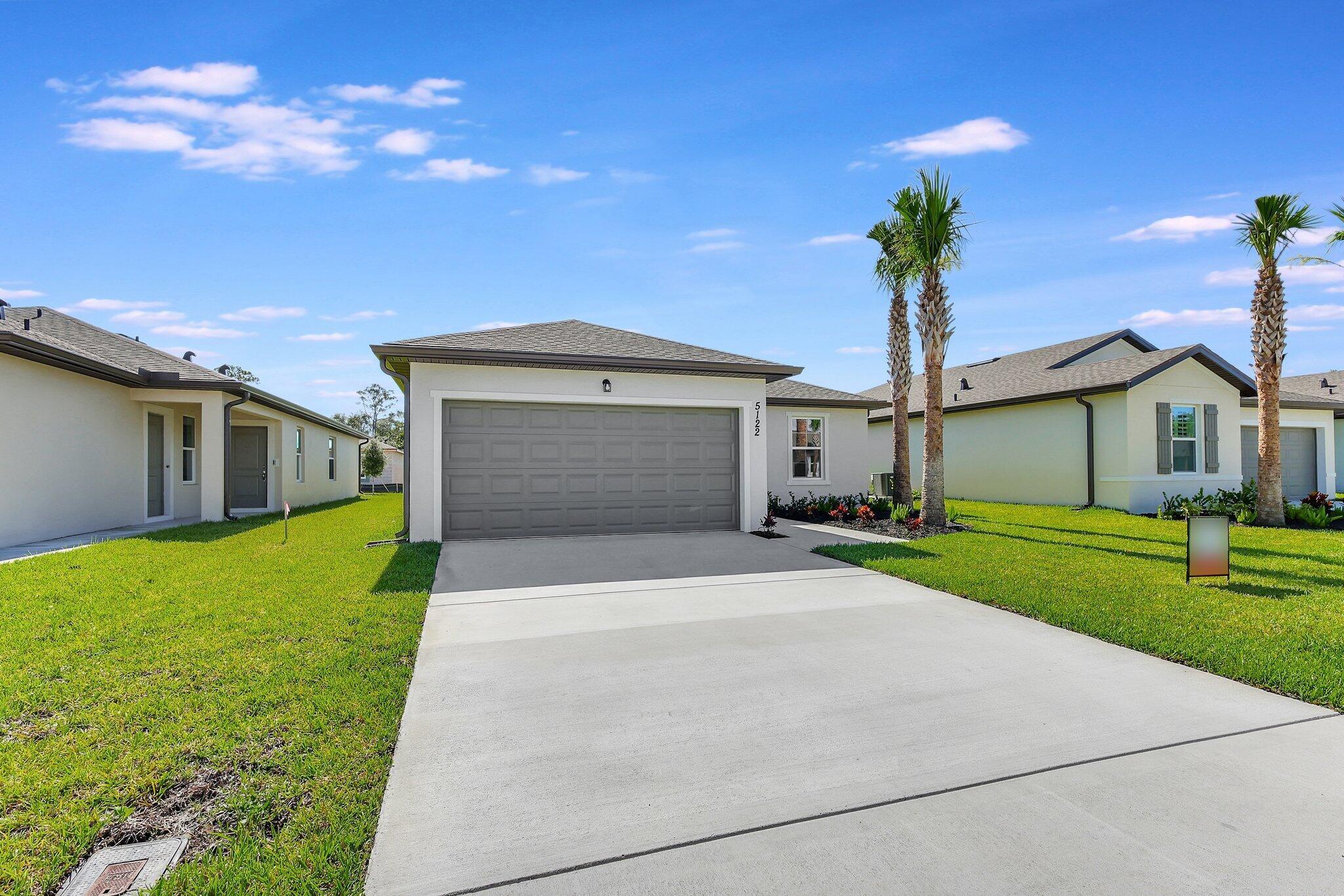 Welcome to your brand-new rental home nestled in the heart of a desirable community. This contemporary 3-bedroom, 2-bathroom home offers an ideal blend of comfort and style. Boasting a spacious open floor plan, the home features granite counters, washer and dryer and tile through out. The property includes a generous 2-car garage providing ample storage space.Don't miss out on this opportunity to rent a pristine, never-lived-in home in an enviable location. Schedule your showing today and make this your new home sweet home!