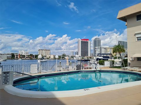 A home in Hallandale Beach