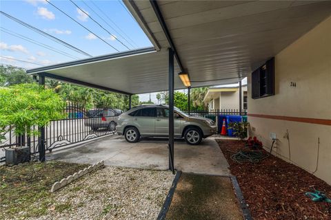 A home in Miami