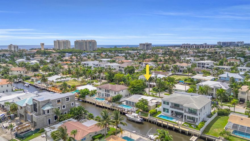 Bring your most discerning buyer! Don't miss this amazing property and premier location for your new home build. Nestled in the heart of East Boca, with easy ocean access, this property offers the perfect gateway to sun, water, and lifestyle.Highlights: Walk or bike to shops, dining, and entertainmentEasy ocean access: ideal for boating enthusiasts and waterfront livingGenerous lot size: plenty of space to design your dream homePlenty of room for a big boat, build the ultimate waterfront lifestyleProximity to top-rated schools, parks, and beachesImagine mornings sipping coffee on a sun-kissed veranda, afternoons cruising the canals, and evenings watching glorious sunsets over the water. This property provides the canvas for your coastal dream home.Don't miss this rare