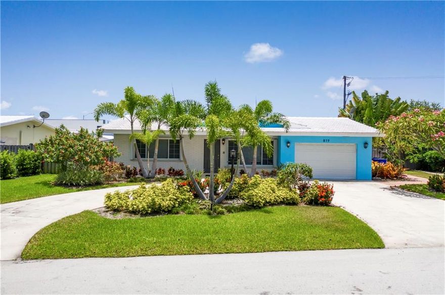 Completely remodeled contemporary 3/2 single family pool home in the Cove. This stunning remodel includes: Huge quartz kitchen island, light gray plank tile throughout all living areas, stainless steel appliances, custom white wood kitchen cabinets, all walls and ceilings are flat with LED lighting, newer A/C & hot water heater, master bedroom is spectacular with large panoramic impact window with pool/gazebo views and meticulously kept landscaping with complete privacy. Property is located 1.7 miles from beautiful beach and entertainment.