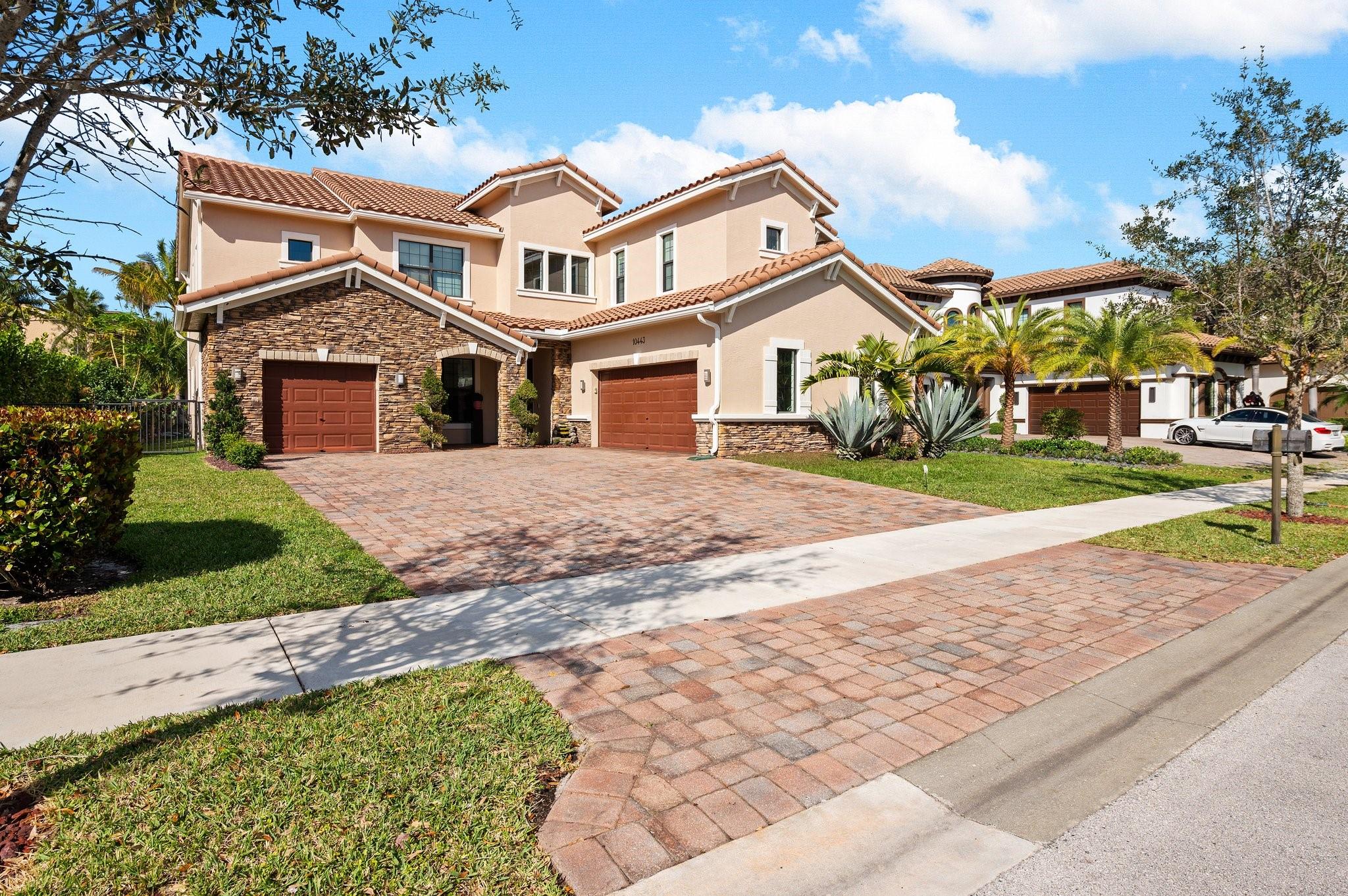 Welcome to this stunning, 5 bed / 4 .5 bath in the prestigious Parkland Country Club, where elegance meets modern comfort.
The grand foyer opens to a formal living room, an elegant dining area, and a spacious family room—perfect for both intimate gatherings & large-scale entertaining. Gleaming tile floors flow seamlessly throughout the main level, complemented with half a bath & small office
The brand-new gourmet kitchen is a chef’s dream, stainless steel appliances, custom cabinetry, & sleek quartz countertops. From here, step outside to your private backyard oasis with a sparkling pool, expansive patio, and serene lake views.
Upstairs, discover 5 spacious bedrooms wood flooring and spa-inspired bathrooms. The master boasts a private balcony overlooking the pool and lake.