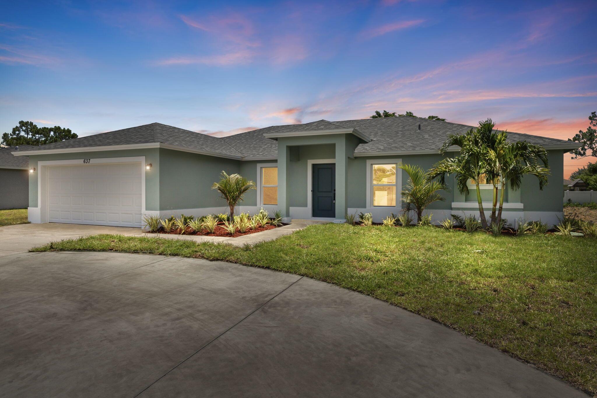 New Home for Rent - Also Available for Sale - Call to Schedule Your Private Tour Today!Welcome to your beautiful new home! This newly constructed Seagull Model is a 4-bedroom, 2-bath CBS home offering 1,844 sq ft of well-designed living space--perfect for relaxing or entertaining.Enjoy high-end finishes including vaulted and coffered ceilings, impact windows, ceramic tile flooring, and an open-concept kitchen with granite countertops, wood cabinetry, and stainless steel appliances.The spacious primary suite features dual walk-in closets, his-and-hers vanities, a soaking tub, and a separate walk-in shower for a spa-like experience.Additional features include:Circular driveway and 2-car garageCovered front entryDedicated laundry room.