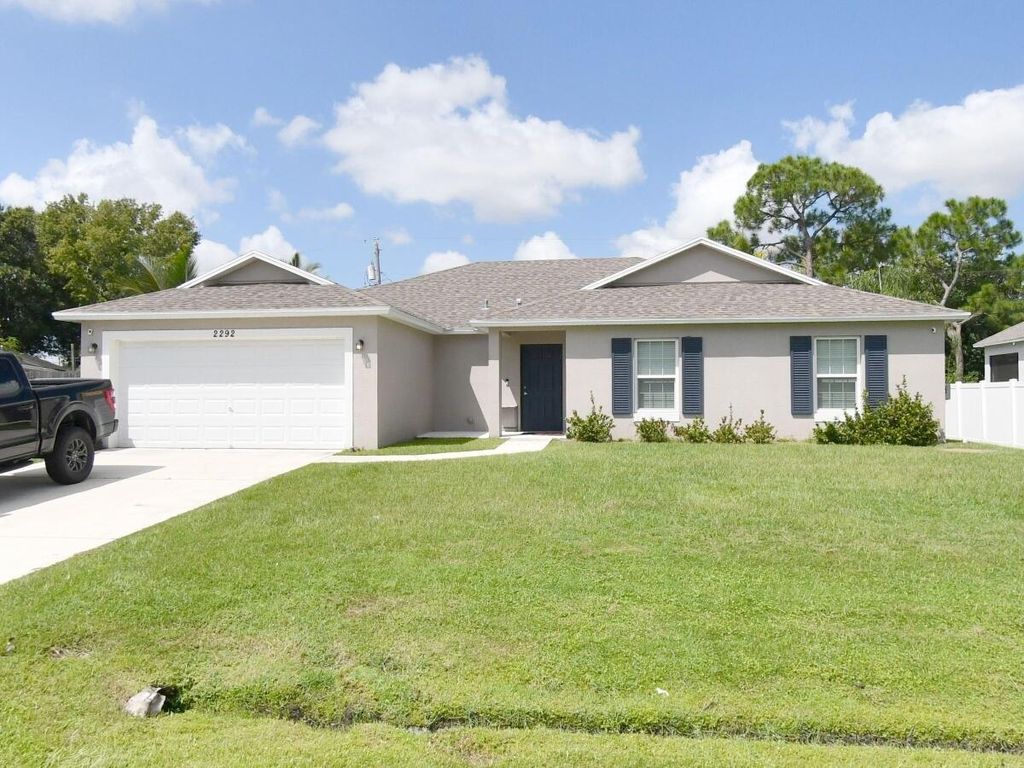Photo of 2292 SW Franklin Street, Port Saint Lucie, FL 34953 (MLS # B26017679)