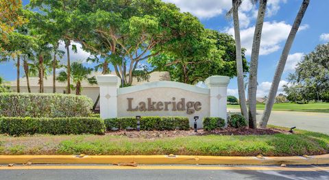 A home in Boynton Beach