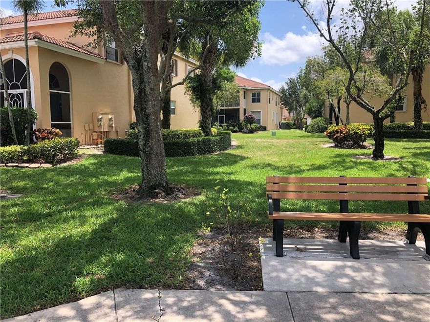 Beautiful Active Community 55+ Coral Shores-Rare Villa style home, premium lot, corner unit, new HVAC, shutters. 3 bedrooms 2 bath. Diamond Model - Coral Lakes Gated Community. 72,000 square foot clubhouse with all the amenities imaginable for the best lifestyle. Make this one your own. Hurry will go fast.