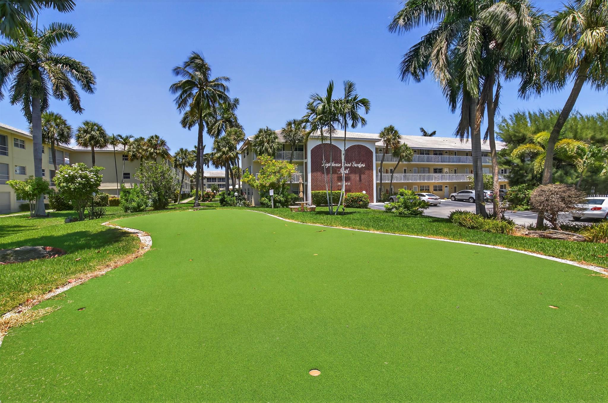 Welcome home to this peaceful, well maintained 55 + condo in the beautiful city of Lighthouse Point, perfect for seeking your year round residence or seasonal retreat. From the moment you walk in you will enjoy the brightness and pool viewsThis immaculate 2 bedroom 2 bath condo with new laminate floors in the living areas and primary bedroom is ready for a new owner to enjoy!Active community with newly remodeled club house, bocci ball court, shuffle board and a putting green. No lease or pets.