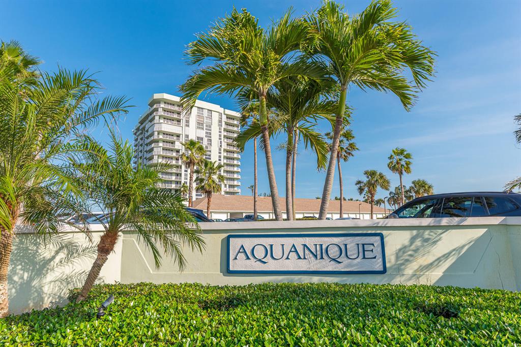 AQUANIQUE OCEAN CLUB, A CONDOMINIUM - Residential