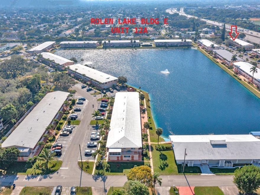 GREAT OPPORTUNITY IN HALLANDALE BEACH! Come live in ROLEN LAKE Community year-round or use this unit as your vacation home! Ready to move in, 2nd floor unit sold FURNISHED, TURNKEY, everything stays, no need to shop! This unit offers an updated kitchen with newer countertop, sink/faucet, and appliances. Ceramic floor through. NEW WATER HEATER (2024). Large pantry / storage inside unit. NEW WINDOWS with Accordions shutter on all openings. Clean Bathroom updated with newer vanity and toilet. Large bedroom with plenty of closet space that leads to a private terrace with BBQ for all the owners to enjoy and use. Active 55+ community with clubhouse, gym, library, heated pool, bocce, shuffleboard. Cash only. Rent after one-year, seasonal lease only. Building with manager & reserves. LOW HOA!