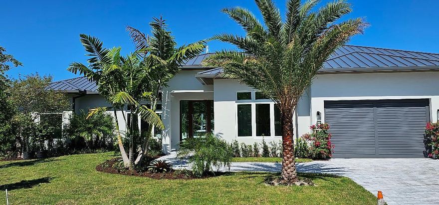 Brand New Build. PRIME LOT.
132 Ft water frontage on the Canal. Extra large lot 13,732 SQ FT.  One house from the Intracoastal. Very close to the Hillsboro Inlet. 
New Dock ready for your Big BOAT.
House ready in a few weeks. New Custom Built home, split floor plan, Built in Custom Bar with lounge area, Large Kitchen, Butlers Kitchen, Office space. Outdoor Lania with pool and hot tub overlooking the water. Ready for move in with many great features.
