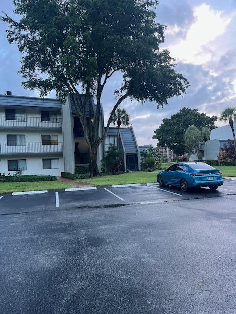 Beautiful first level 2/2 condo.  Condo backs to unused golf course.  Enclosed screened in patio.  Granite counter tops and wood floors.  Master Bath was just redone.  This is a must see.