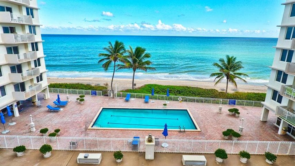 Photo of 3221 S Ocean Boulevard #207, Highland Beach, FL 33487 (MLS # R11162611)