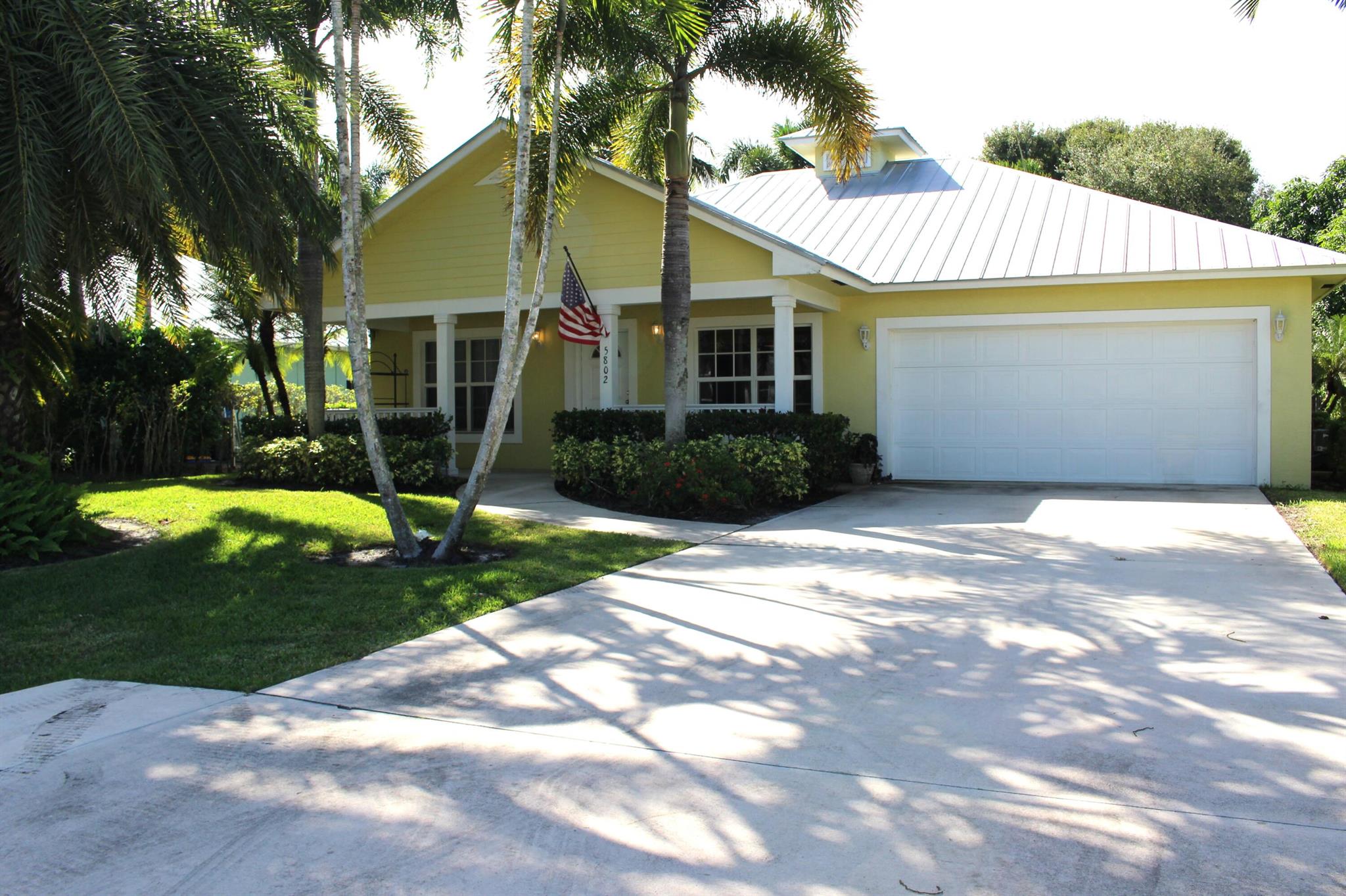 Great quiet location on dead end street with this lovely Key West Style CBS single family 3/2/2 home built in 2006. Home exterior features include metal roof, hurricane impact windows and appealing, large tropical landscaped yard. Interior boasts tiled flooring throughout living areas, wood laminate in bedrooms, white kitchen cabinets, granite counters, black appliances and crown modling. Super location on a quiet dead end street. Very close proximity to Murray Middle school and within walking distance. Also, walking distance to close by park. 1st, Last & Security. Tenant responsible for County Water, Electric & Cable, Internet & Renters Insurance. Credit/Background check fee of $28 per adult, $75 brokerage fee and $500 non refundable pet fee.