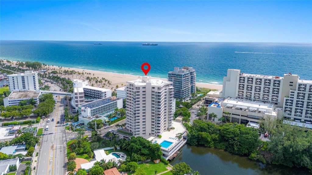 Photo of 3000 Holiday Drive #1002, Fort Lauderdale, FL 33316 (MLS # F10534739)