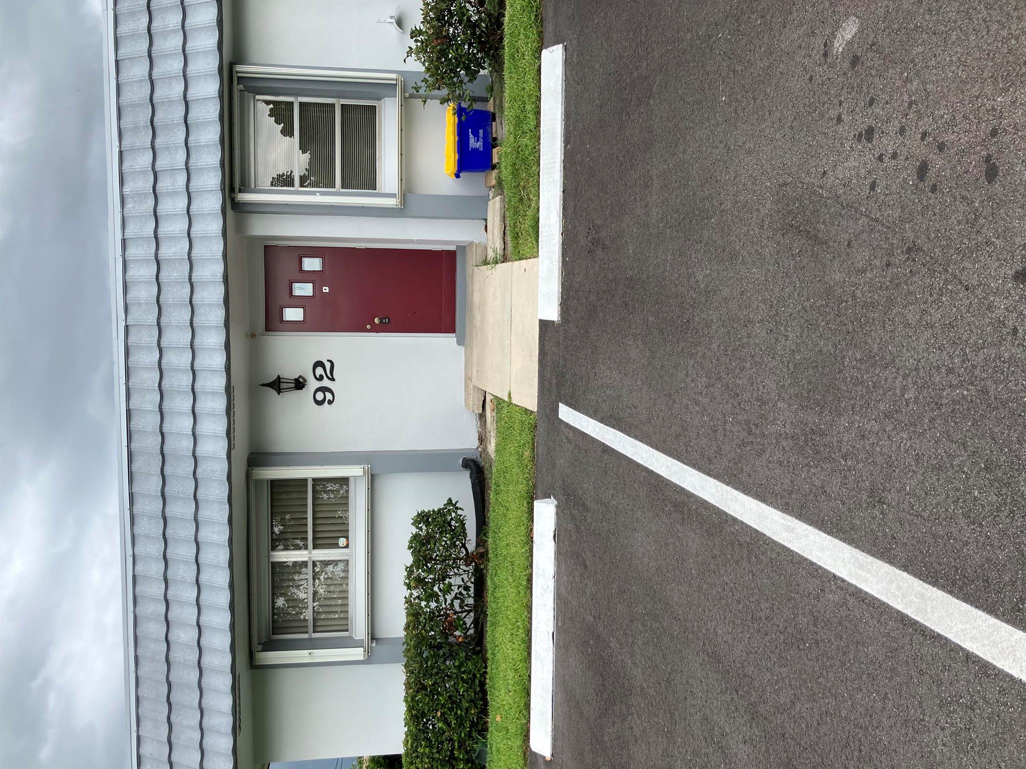 Super nice 2 bedroom condo villa - AC just serviced - New water heater - Very clean - All Newly painted -Accordion shutters all the way around - cook top, microwave over the cook top, Wall oven, Dishwasher, newer refrigerator, 55+ two assigned parking spaces in front of your door and two guest parking spaces next to your corner condo villa.