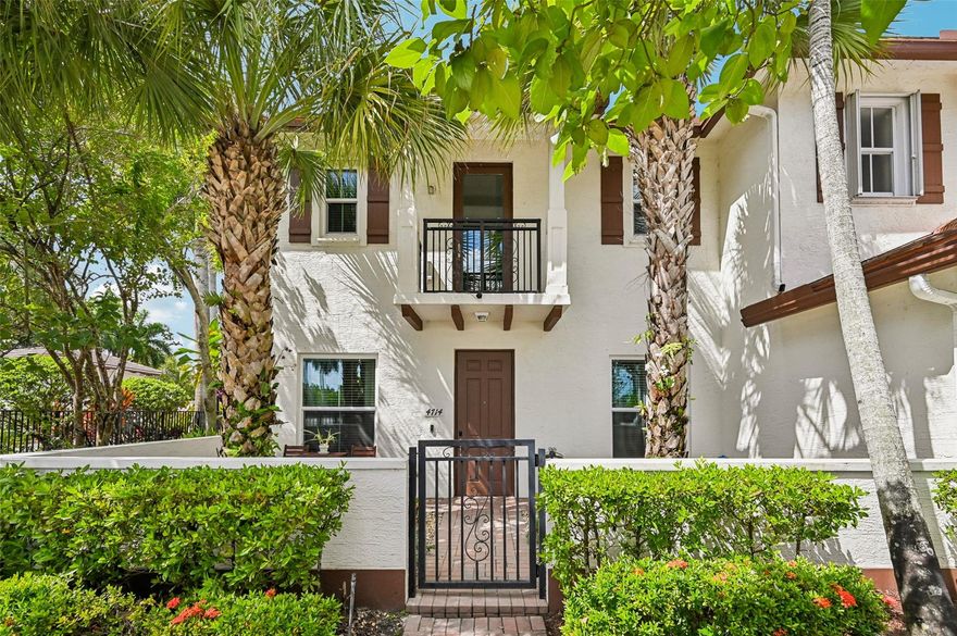 Welcome to this turnkey Florida home in the desirable community of Paloma Lakes. This fully furnished 4BR 3BA home welcomes you with abundant natural light and high ceilings (10' & 11') throughout. The open-concept layout is ideal for gatherings and the kitchen features stainless steel appliances, breakfast nook and pantry. An under-stair closet provides abundant storage. The main-level bedroom and bathroom is perfect as an in-law suite or guest suite. Upstairs features a spacious primary bedroom with private balcony, two additional bedrooms, second full bathroom, second private balcony and laundry room. Enjoy a 2-car garage with pull-down ladder for attic access, community pool and sidewalks. Low HOA fee and unbeatable proximity to premier shopping, dining, entertainment & major highways.
