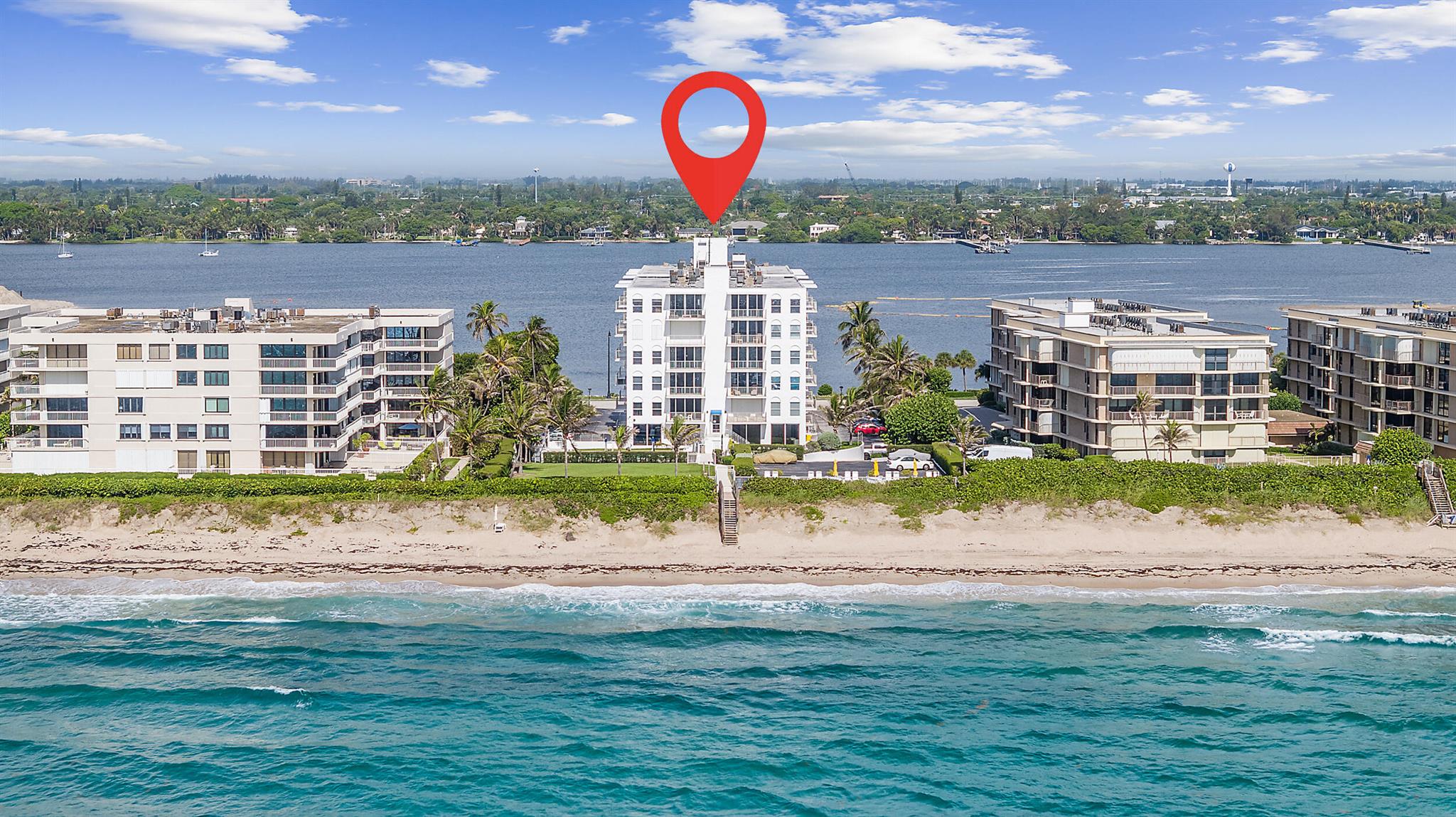 Experience the best of oceanfront living in this fully renovated 2-bedroom, 2-bathroom residence, ideally located in a boutique building nestled between the Atlantic Ocean and the Intracoastal Waterway. Step inside to find elegant ceramic tile flooring throughout, a beautifully designed open kitchen with sleek quartz countertops, and stunning Intracoastal views. Enjoy your morning coffee in the dining area while taking in serene waterfront vistas.The spacious master suite features a completely renovated bathroom with a modern double-sink vanity and spa-quality finishes. The entire unit has been thoughtfully updated and is offered fully furnished for your convenience, with the option to rent unfurnished.This prime location supports an active, outdoor lifestyle with jogging and