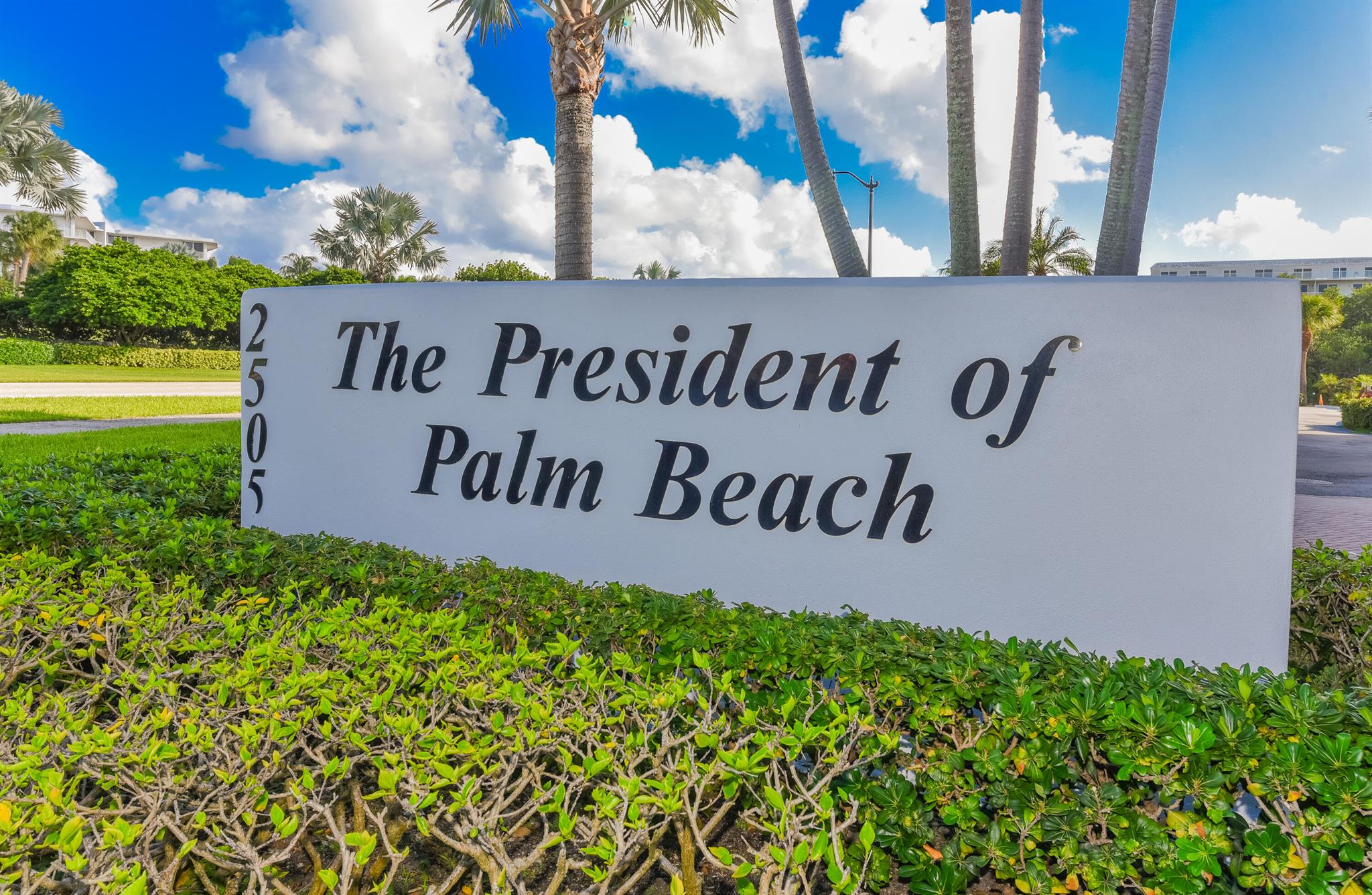 PRESIDENT OF PALM BEACH C - Residential